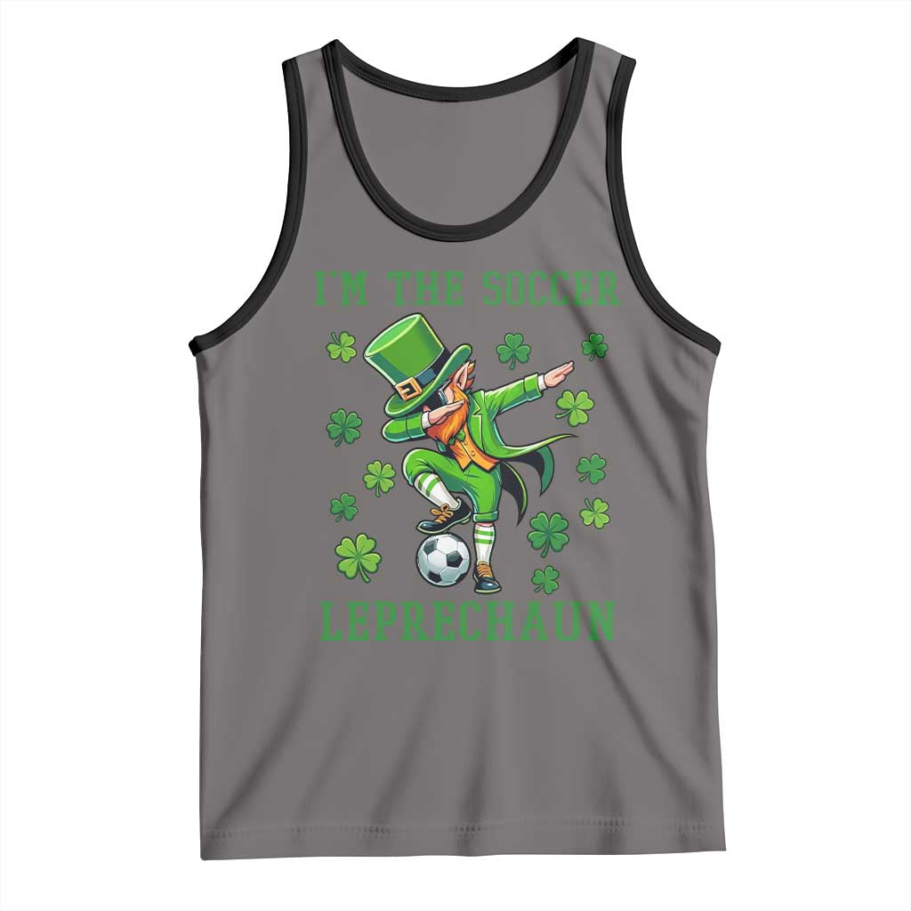 I Am The Soccer Leprechaun Tank Top Funny Irish Soccer