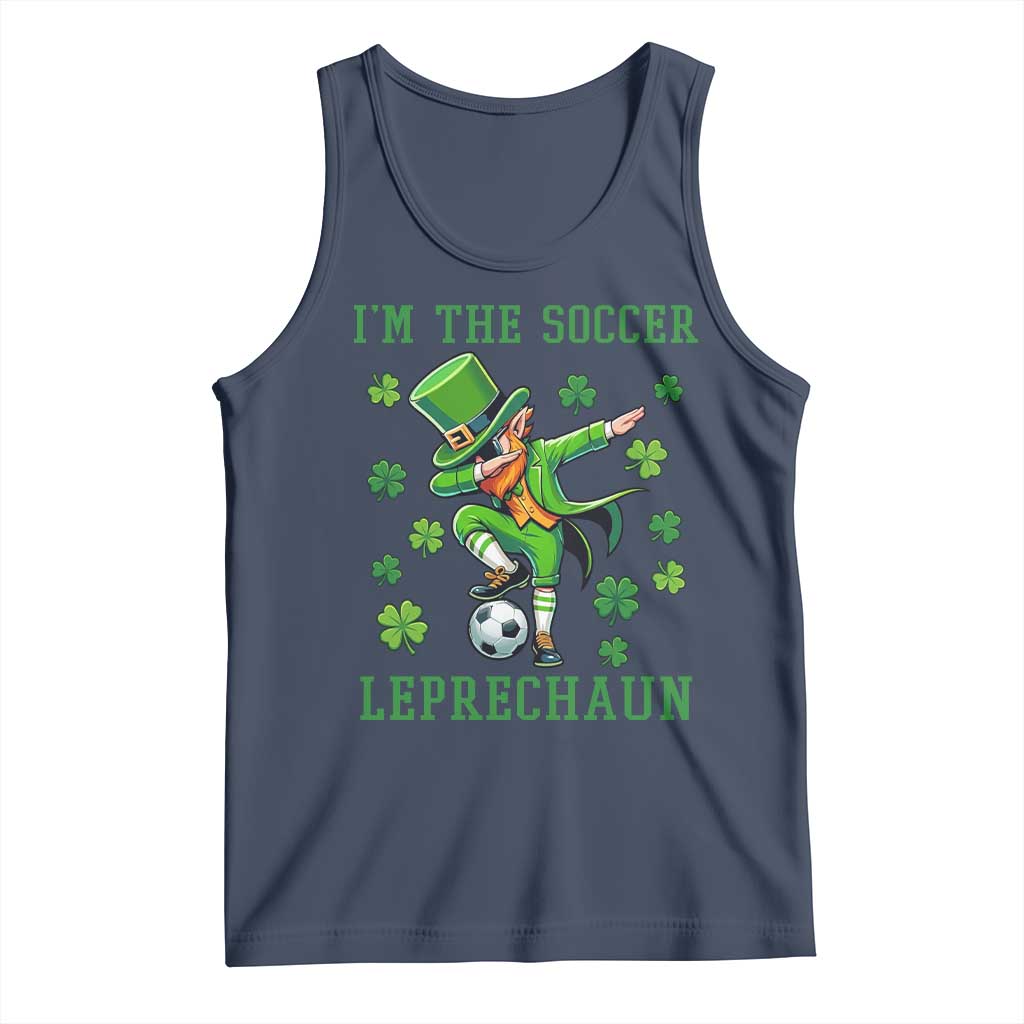 I Am The Soccer Leprechaun Tank Top Funny Irish Soccer