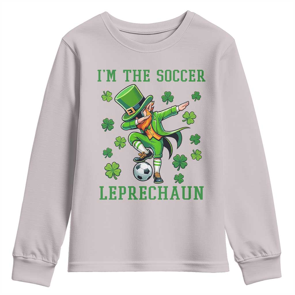 I Am The Soccer Leprechaun Youth Sweatshirt Funny Irish Soccer