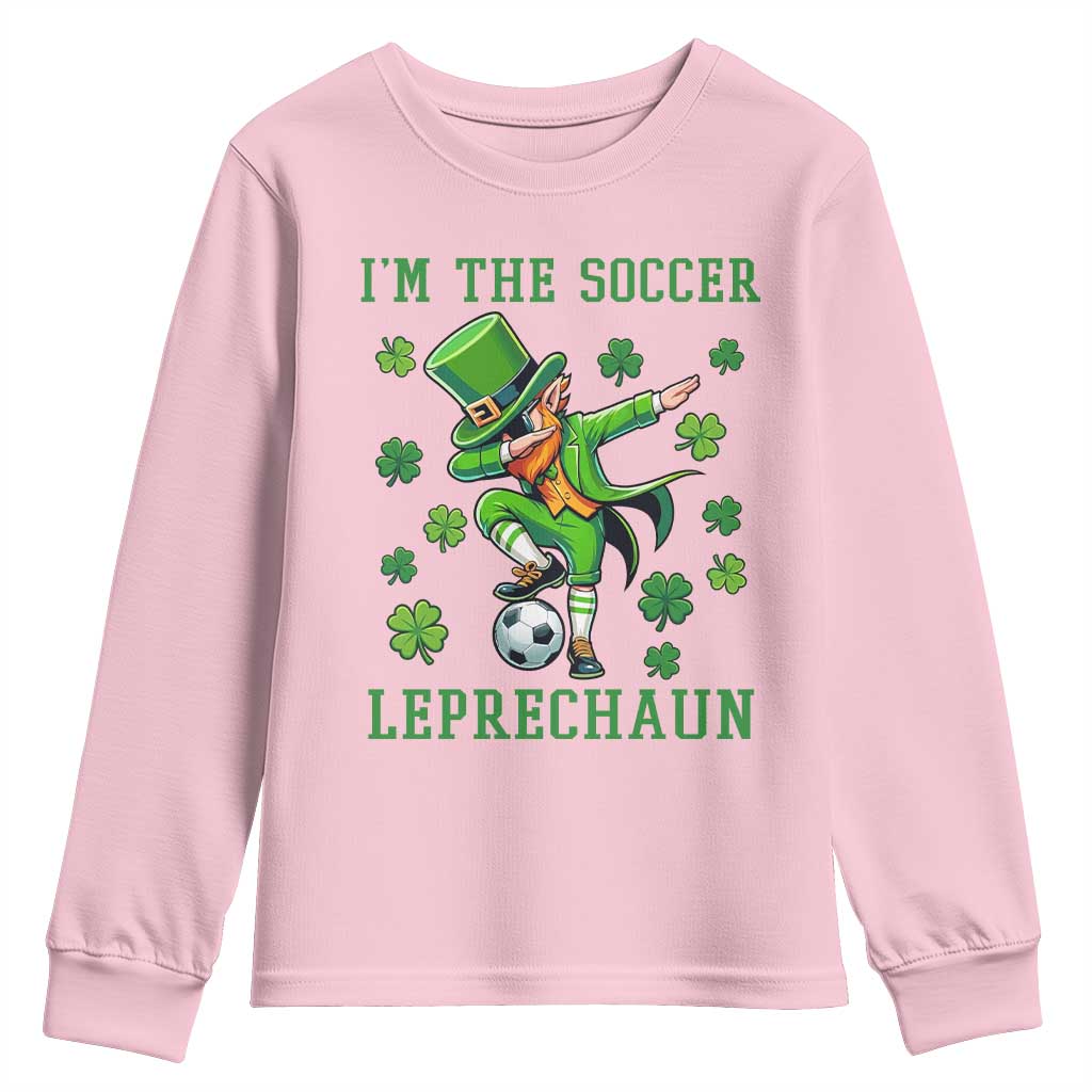 I Am The Soccer Leprechaun Youth Sweatshirt Funny Irish Soccer
