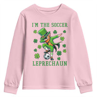 I Am The Soccer Leprechaun Youth Sweatshirt Funny Irish Soccer