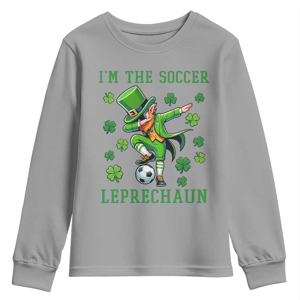 I Am The Soccer Leprechaun Youth Sweatshirt Funny Irish Soccer
