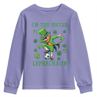 I Am The Soccer Leprechaun Youth Sweatshirt Funny Irish Soccer