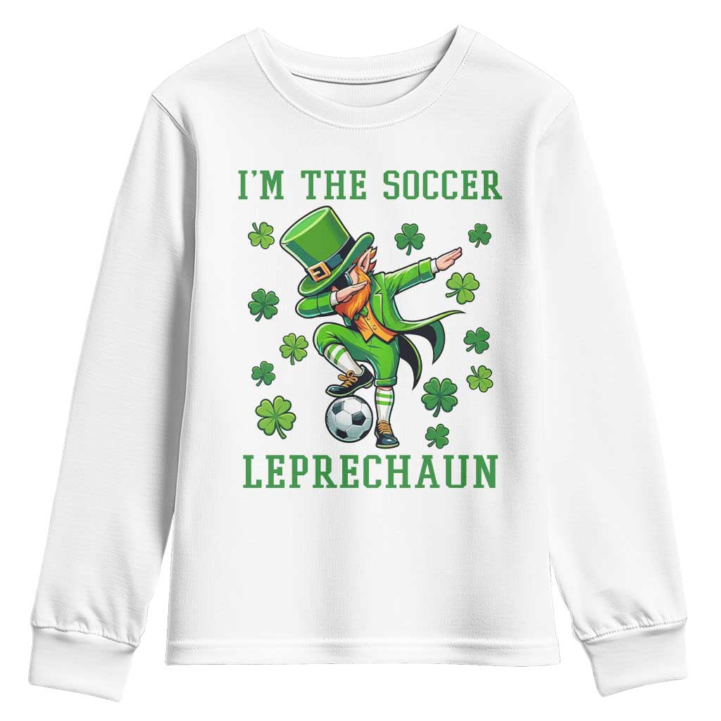 I Am The Soccer Leprechaun Youth Sweatshirt Funny Irish Soccer