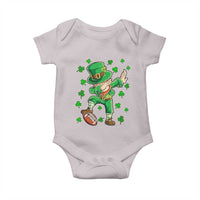 Dabbing Leprechaun Football St Patricks Day Boys Men Sports T-Shirt Baby Onesie