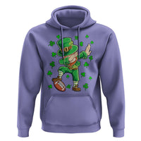 Dabbing Leprechaun Football St Patricks Day Boys Men Sports T-Shirt Hoodie