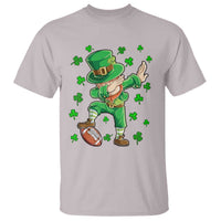 Dabbing Leprechaun Football St Patricks Day Boys Men Sports T-Shirt T Shirt