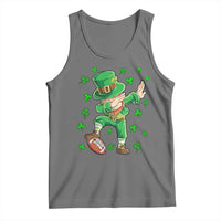 Dabbing Leprechaun Football St Patricks Day Boys Men Sports T-Shirt Tank Top