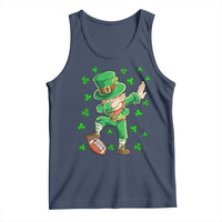 Dabbing Leprechaun Football St Patricks Day Boys Men Sports T-Shirt Tank Top