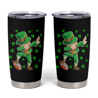 Dabbing Leprechaun Football St Patricks Day Boys Men Sports T-Shirt Tumbler Cup
