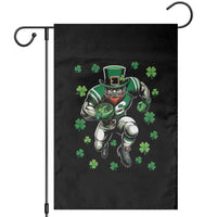 Leprechaun Football Dabbing Pose Garden Flag Lucky Irish Gift