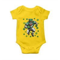 Leprechaun Football Dabbing Pose Baby Onesie Lucky Irish Gift