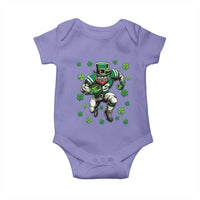 Leprechaun Football Dabbing Pose Baby Onesie Lucky Irish Gift