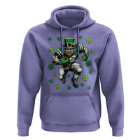 Leprechaun Football Dabbing Pose Hoodie Lucky Irish Gift
