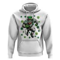 Leprechaun Football Dabbing Pose Hoodie Lucky Irish Gift