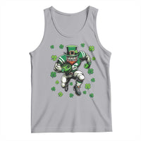 Leprechaun Football Dabbing Pose Tank Top Lucky Irish Gift