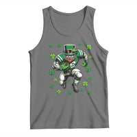 Leprechaun Football Dabbing Pose Tank Top Lucky Irish Gift