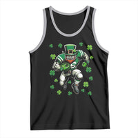 Leprechaun Football Dabbing Pose Tank Top Lucky Irish Gift