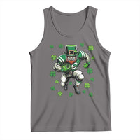 Leprechaun Football Dabbing Pose Tank Top Lucky Irish Gift