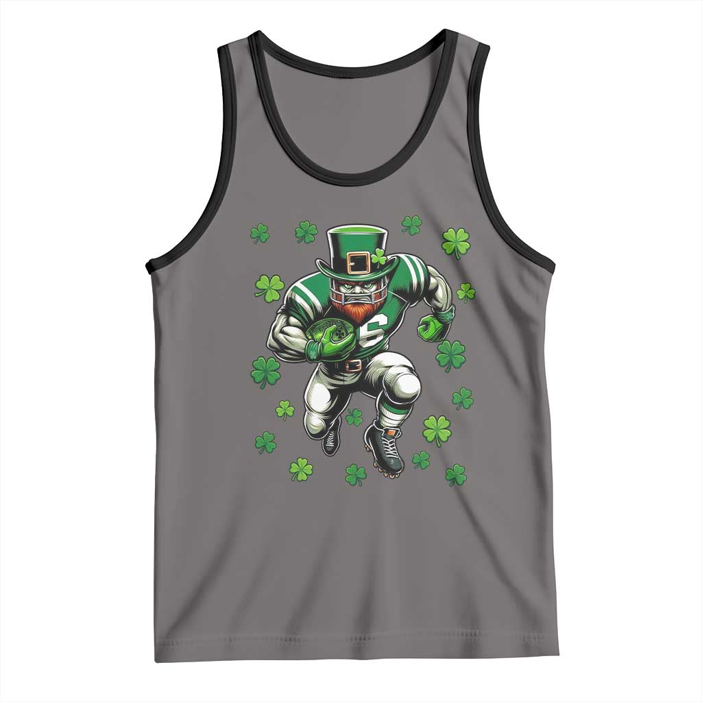 Leprechaun Football Dabbing Pose Tank Top Lucky Irish Gift