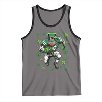 Leprechaun Football Dabbing Pose Tank Top Lucky Irish Gift