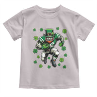 Leprechaun Football Dabbing Pose Toddler T Shirt Lucky Irish Gift