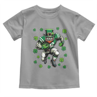 Leprechaun Football Dabbing Pose Toddler T Shirt Lucky Irish Gift