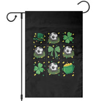 St Patricks Day Soccer Garden Flag Irish Pride Gift