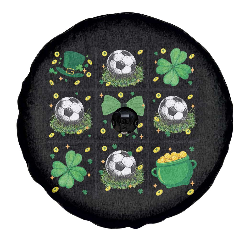 St Patricks Day Soccer Spare Tire Cover Irish Pride Gift