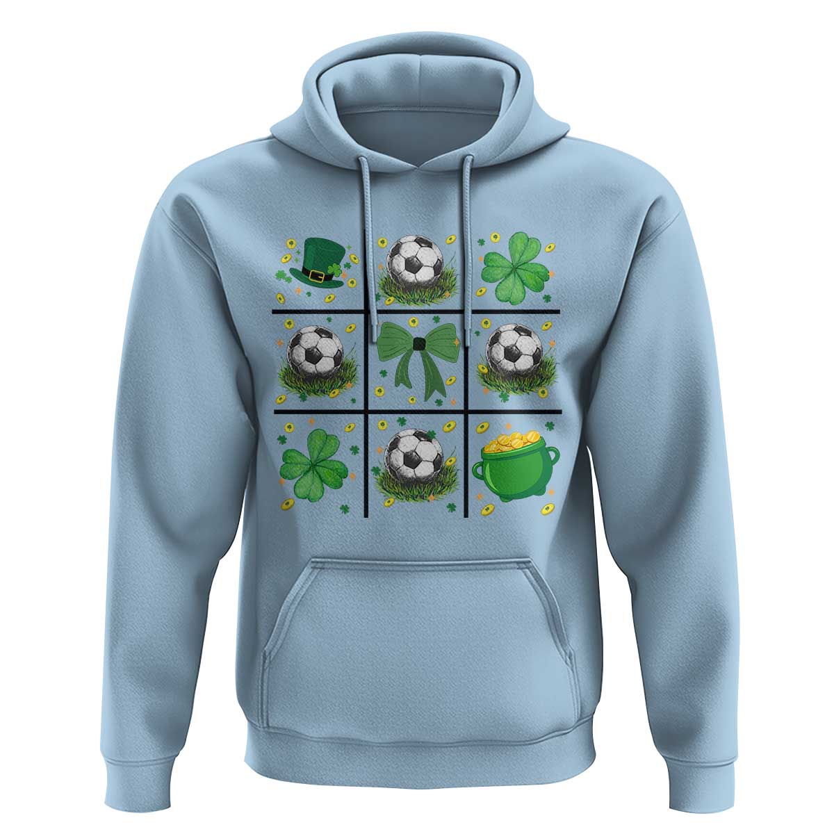 St Patricks Day Soccer Hoodie Irish Pride Gift
