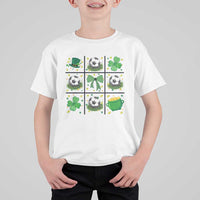 St Patricks Day Soccer T Shirt For Kid Irish Pride Gift