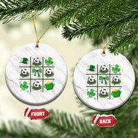 St Patricks Day Soccer Ceramic Ornament Irish Pride Gift