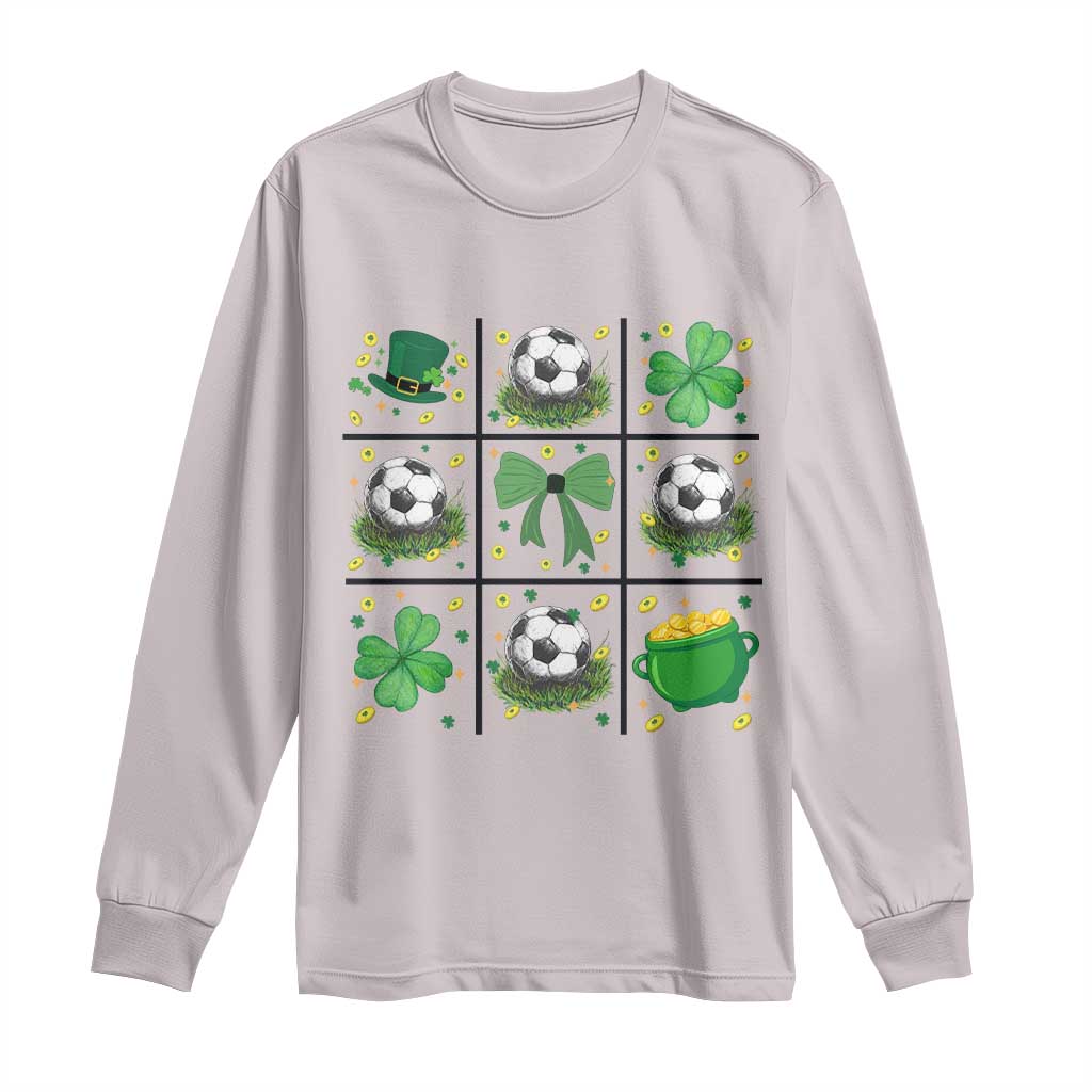 St Patricks Day Soccer Long Sleeve Shirt Irish Pride Gift