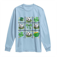 St Patricks Day Soccer Long Sleeve Shirt Irish Pride Gift