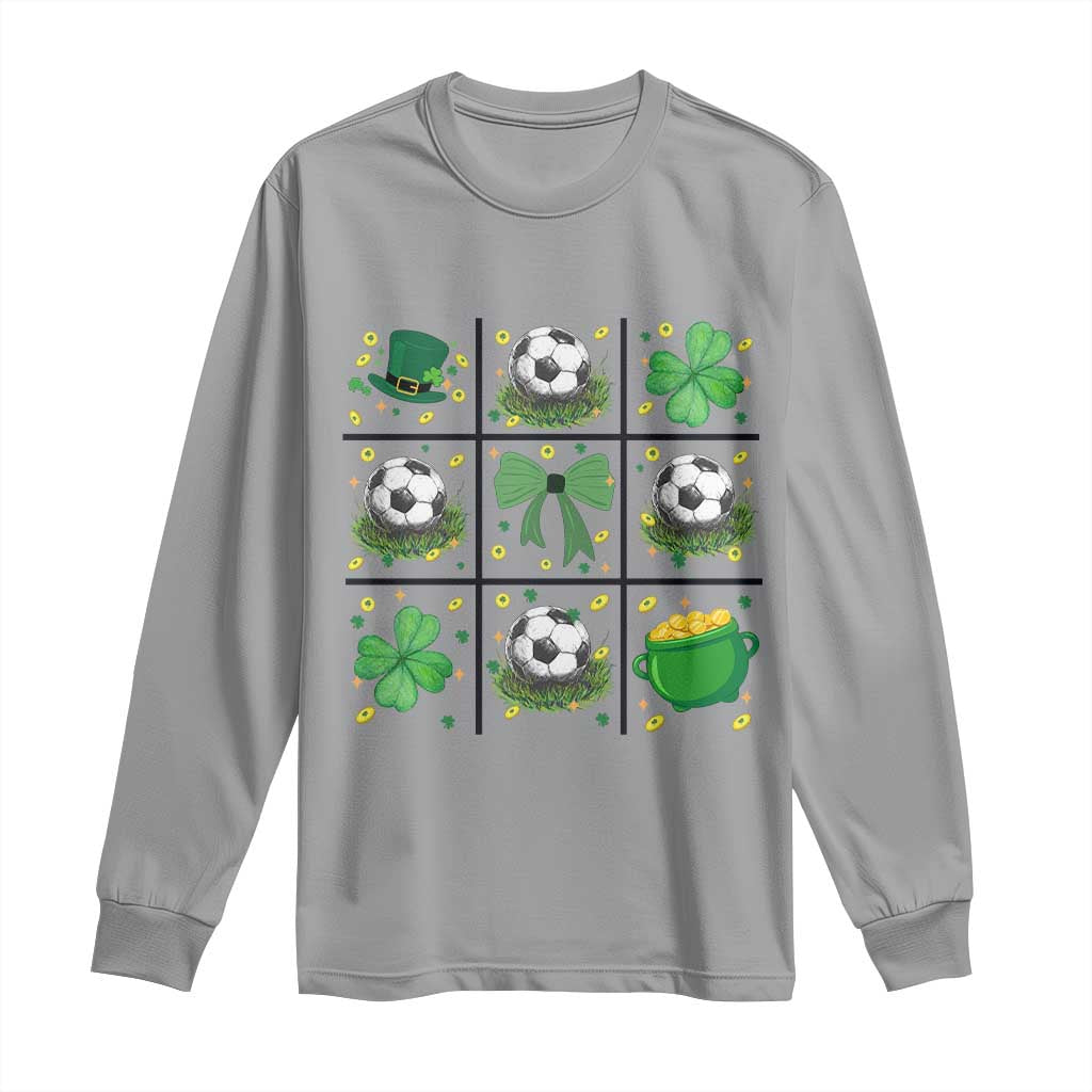 St Patricks Day Soccer Long Sleeve Shirt Irish Pride Gift