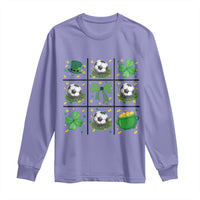 St Patricks Day Soccer Long Sleeve Shirt Irish Pride Gift