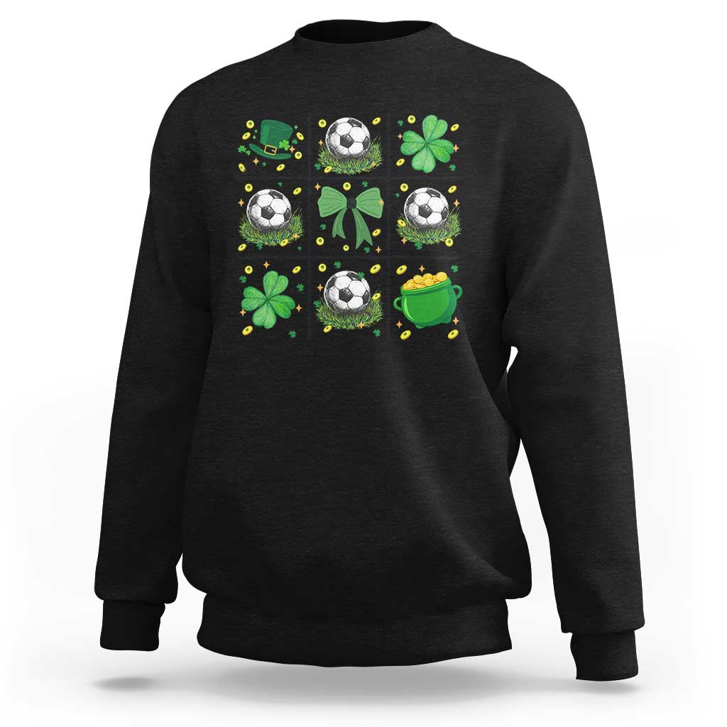 St Patricks Day Soccer Sweatshirt Irish Pride Gift