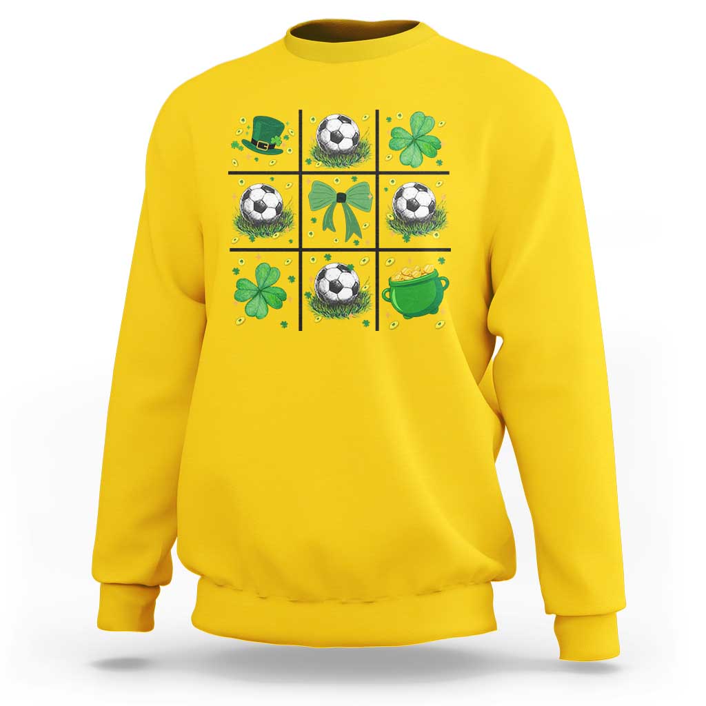 St Patricks Day Soccer Sweatshirt Irish Pride Gift