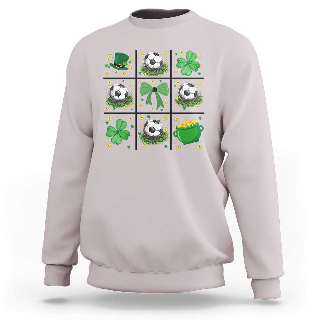 St Patricks Day Soccer Sweatshirt Irish Pride Gift