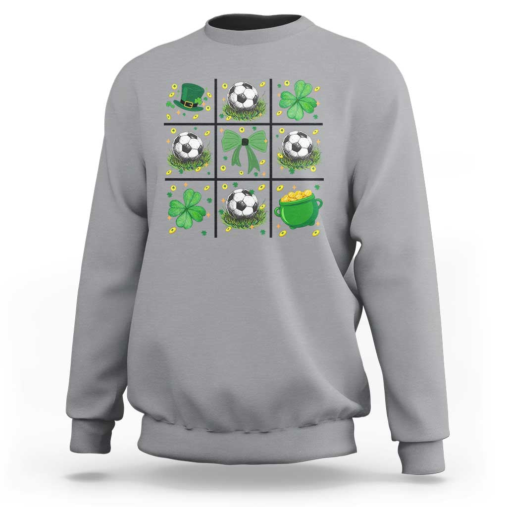 St Patricks Day Soccer Sweatshirt Irish Pride Gift