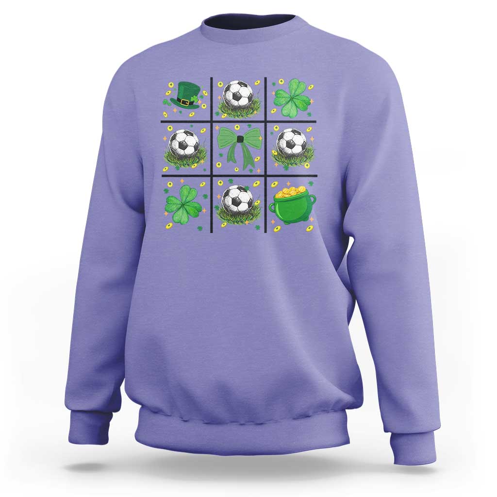 St Patricks Day Soccer Sweatshirt Irish Pride Gift