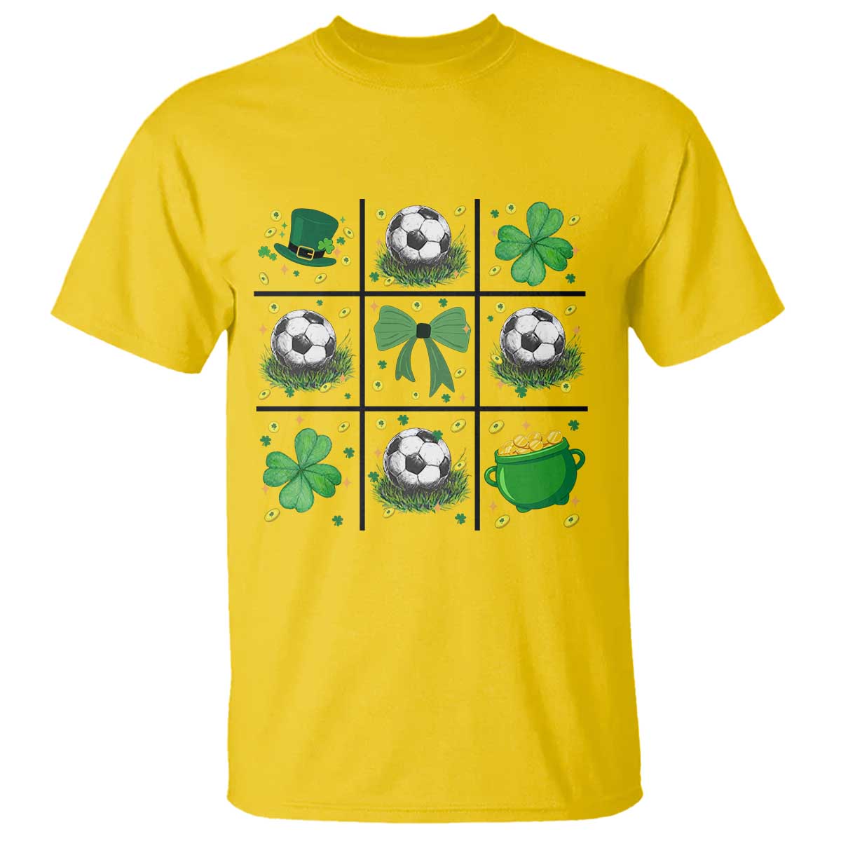 St Patricks Day Soccer T Shirt Irish Pride Gift