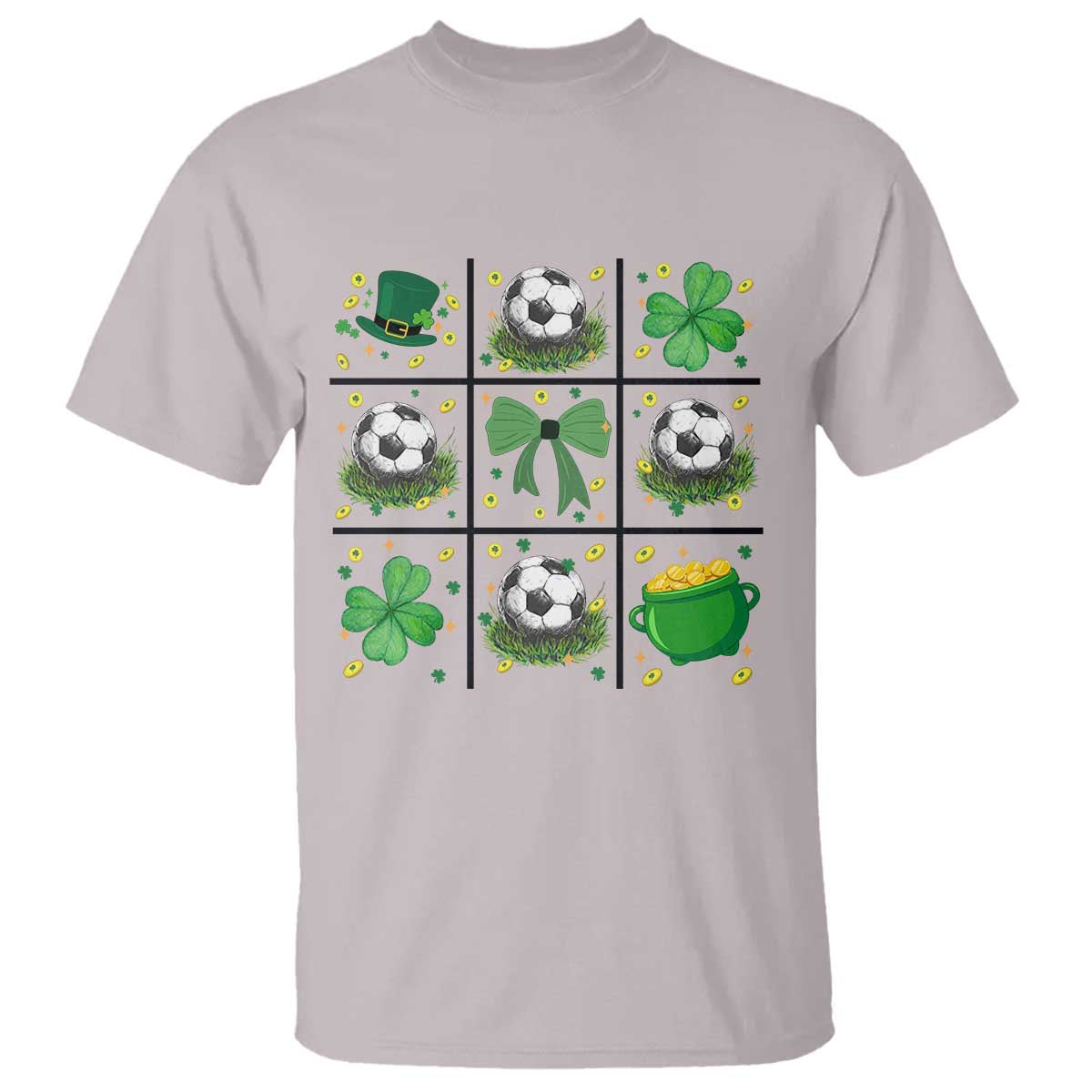 St Patricks Day Soccer T Shirt Irish Pride Gift