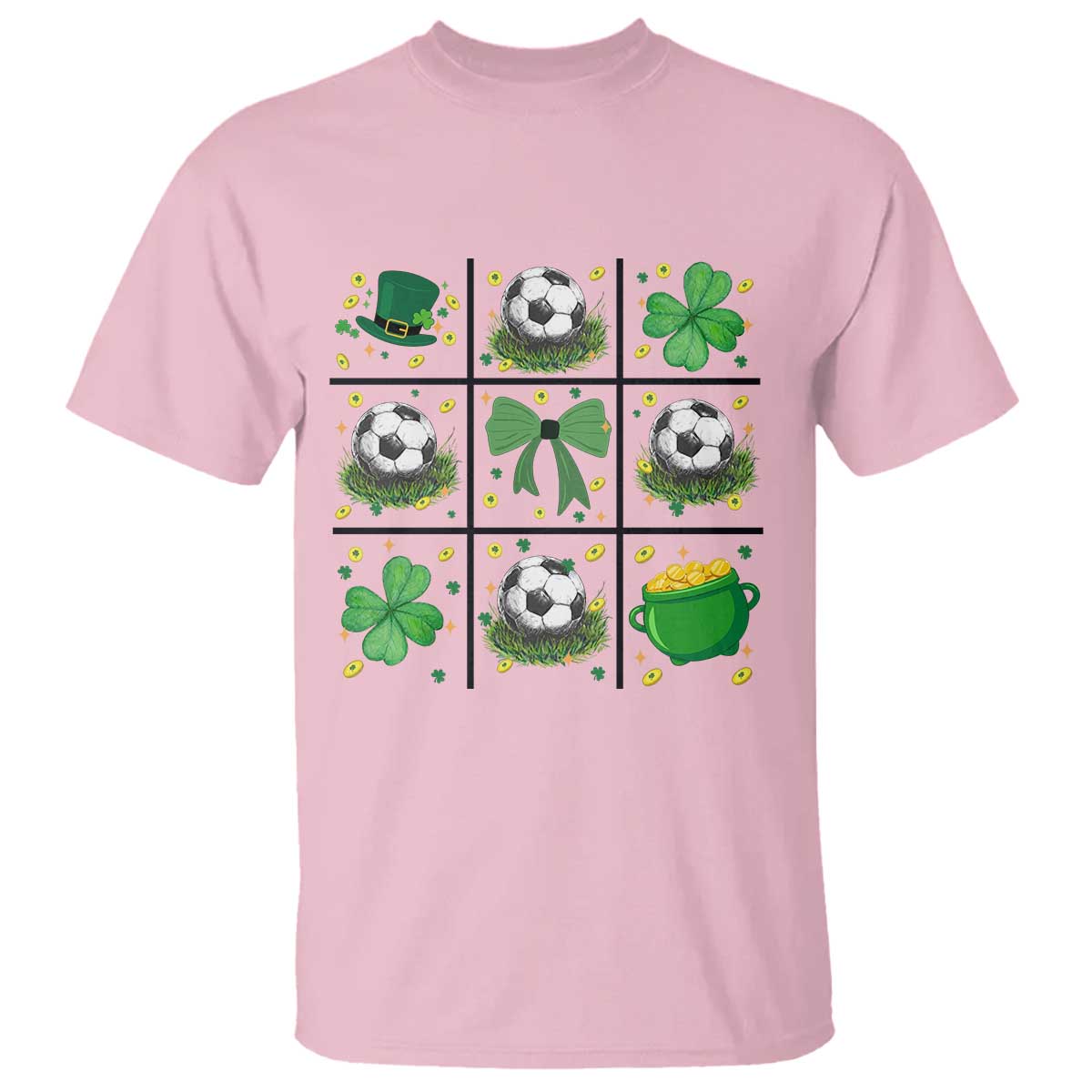St Patricks Day Soccer T Shirt Irish Pride Gift