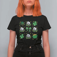 St Patricks Day Soccer T Shirt For Women Irish Pride Gift