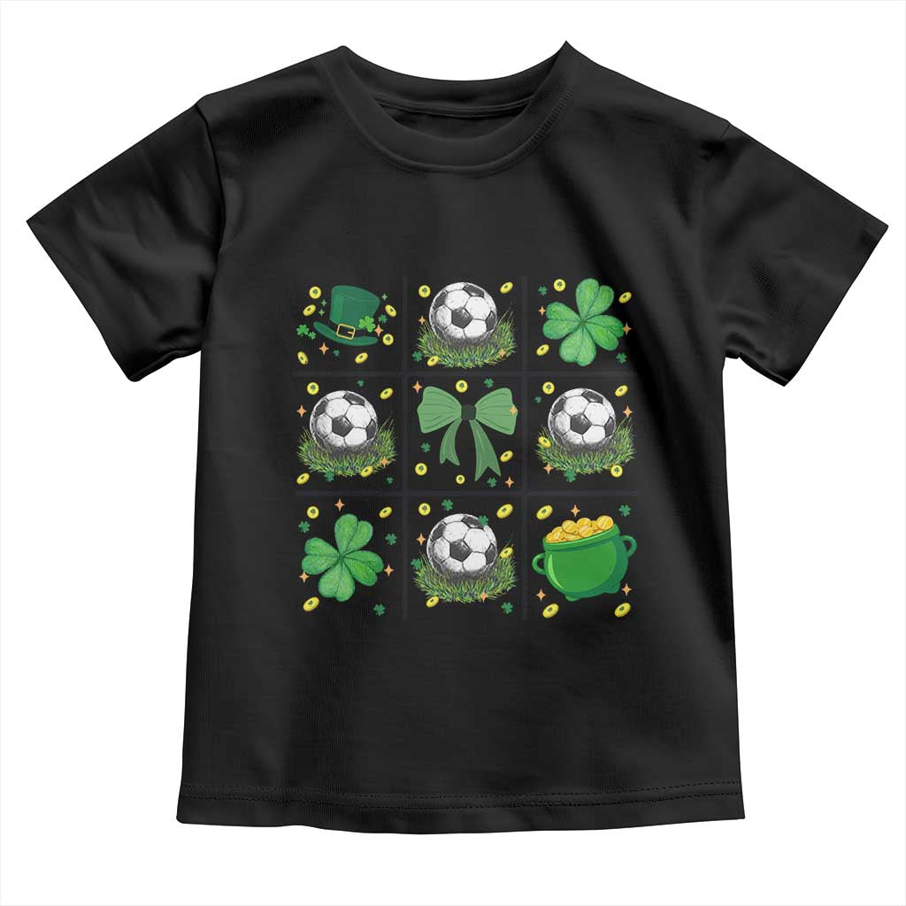 St Patricks Day Soccer Toddler T Shirt Irish Pride Gift