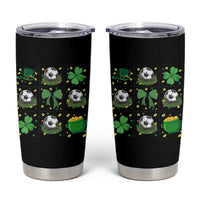 St Patricks Day Soccer Tumbler Cup Irish Pride Gift