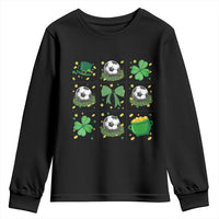St Patricks Day Soccer Youth Sweatshirt Irish Pride Gift