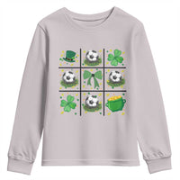 St Patricks Day Soccer Youth Sweatshirt Irish Pride Gift