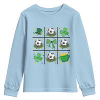 St Patricks Day Soccer Youth Sweatshirt Irish Pride Gift